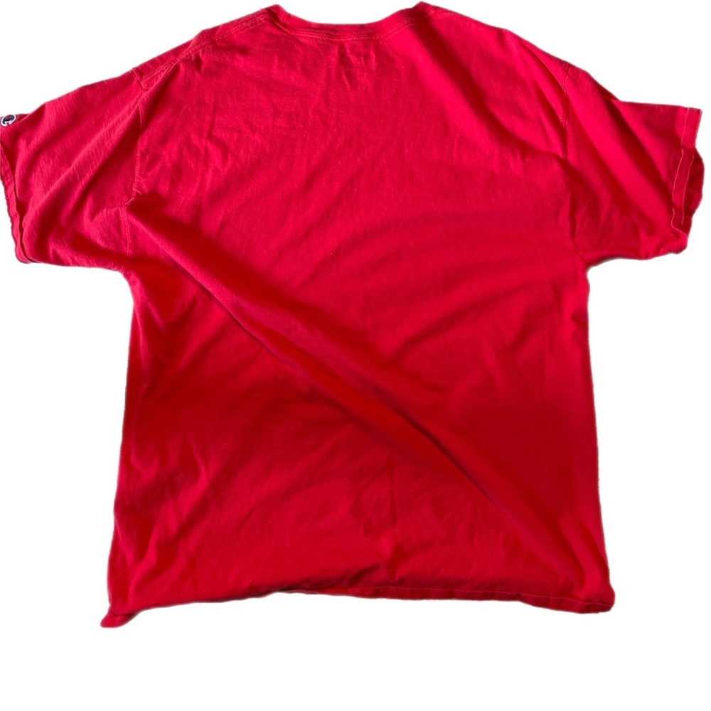 Red Champion Athletic Tee X-Large - Picture 2 of 4